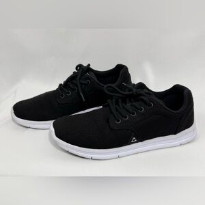 Travis Mathew Cuater The Daily Wool Sneaker Shoes Black White Golf  Mens Sz 8